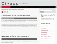 Tablet Screenshot of directinformatica.net.br